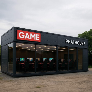Nhà Lắp Ghép Làm Quán Game Nha Trang