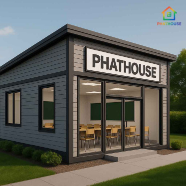 Nhà Lắp Ghép Lớp Dạy Thêm 80m2 Nha Trang