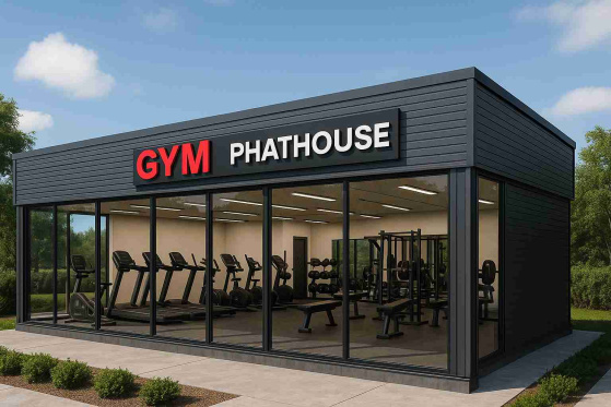 Nhà Lắp Ghép Làm Phòng Gym Nha Trang – Thi Công Trọn Gói