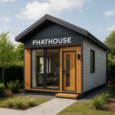 Thi Công Nhà Lắp Ghép Mini 55m2 1 Phòng Ngủ Nha Trang