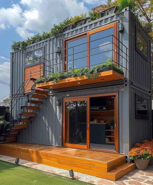 Nhà Container 2 Phòng Ngủ Nha Trang