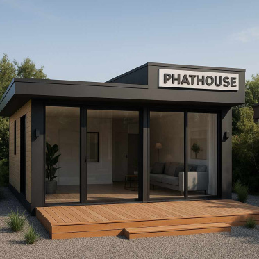 Làm Nhà Lắp Ghép Mái Bằng Hay Mái Chéo Nha Trang