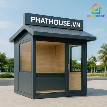 Nhà Lắp Ghép Làm Kiosk Nha Trang