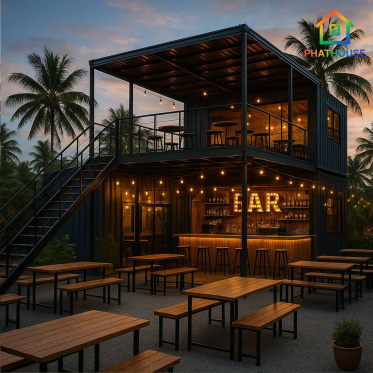 Nhà Lắp Ghép Làm Quán Nhậu Tại Nha Trang