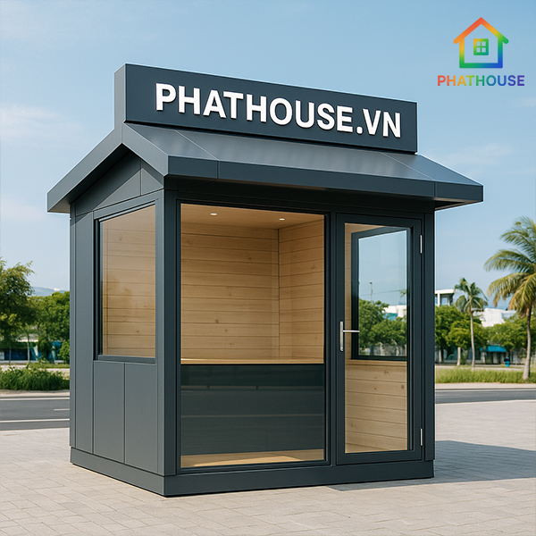 Nhà Lắp Ghép Làm Kiosk Nha Trang
