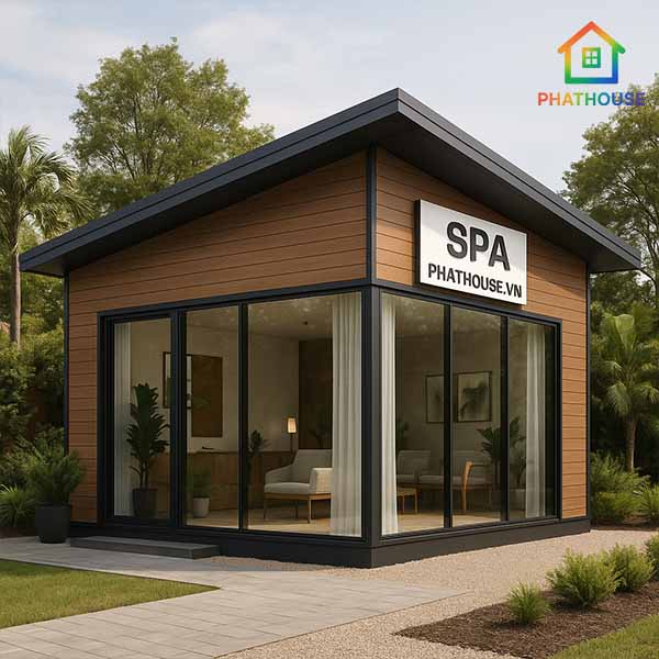 Nhà Lắp Ghép Làm Spa Tại Nha Trang